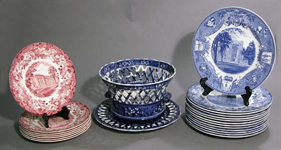 Lot 2145 - Set of Eleven Wedgwood Harvard University...