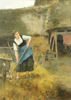 Lot 78 - Luis Jimenez y Aranda Spanish, 1845-1928 WOMAN...