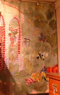 Lot 94A - After Raoul Dufy LA TOUR Woven signature (lr),...