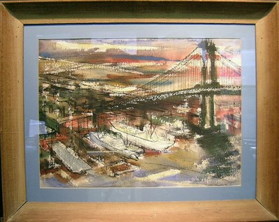 Lot 21 - E. Ainslie Burke American, 1922-1991 EAST...