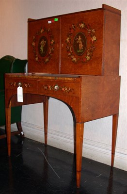 Lot 2159 - Edwardian Style Painted Writing Desk Height 51...