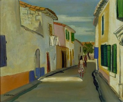 Lot 194 - Yves Brayer French, 1907-1990 RUE AUX SAINTES...