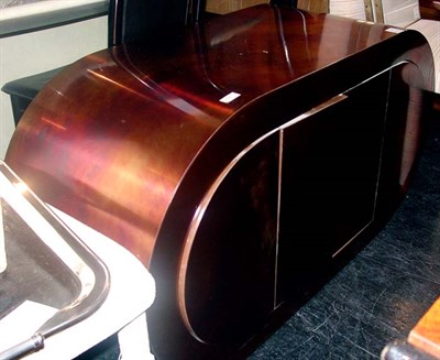 Lot 228 - Bronze Finish Side Cabinet Height 25 inches,...