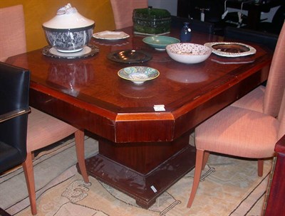 Lot 318 - Art Deco Bird's Eye Maple, Rosewood, Walnut...