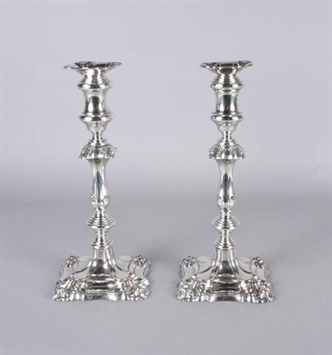 Lot 1514 - Pair of Georgian Style Silver Plated...