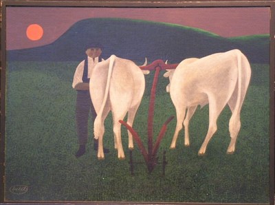 Lot 2011 - Jan Balet German, b.1913 SEGANTINI - R.I.P....