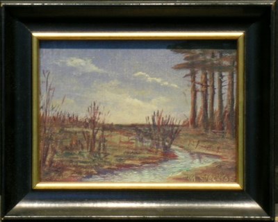 Lot 3109 - M. Spektor American, 20th century LANDSCAPE...