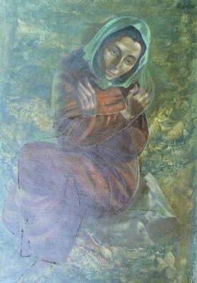 Lot 2044 - Michael Lenson American, 1903-1971 WOMAN WITH...