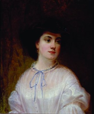 Lot 210 - American School 19th Century PORTRAIT OF A...