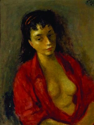Lot 333 - Robert Philipp 1895-1981 STUDY OF A YOUNG GIRL...