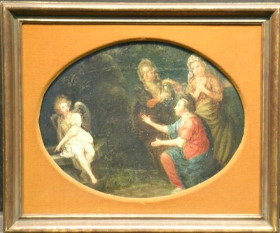 Lot 33 - Manner of Angelika Kauffmann THE VISITATION...