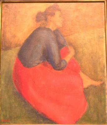 Lot 19 - Stanley Sadkin American, 1914-1992 MEDITATION...