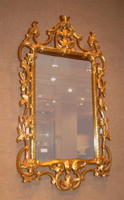 Lot 3217 - Georgian Style Gilt-Wood Mirror Height 48...