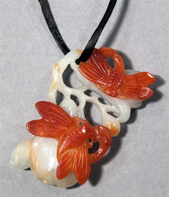 Lot 452 - Carved Jade Pendant