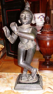 Lot 1634 - Indian Bronze Figure of Krishna 19th Century...