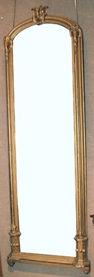 Lot 2361 - Neoclassical Style Gold Painted Pier Mirror Of...