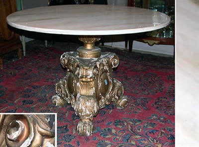 Lot 3659 - Transitional Louis XV/XVI Style Painted Center...