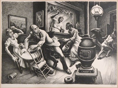 Lot 2145 - Thomas Hart Benton FRANKIE AND JOHNNIE (FATH...