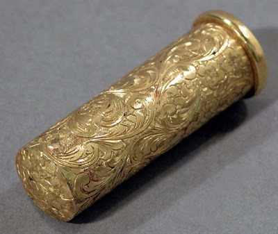 Lot 425 - Gold Lipstick Case
