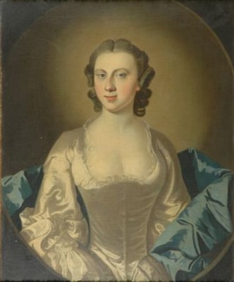 Lot 66 - Circle of Thomas Hudson Portraits of an...