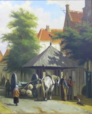 Lot 3007 - Johan Beekhout Dutch, b.1937 THE LOGGER IN...