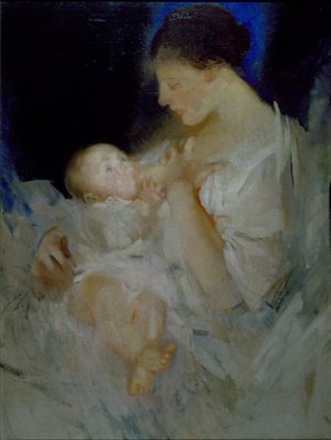 Lot 296 - Jean MacLane (McLane) 1878-1964 NURSING MOTHER...