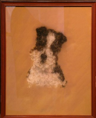 Lot 2034 - H.R. Hildebrand 20th Century TERRIER PORTRAIT...