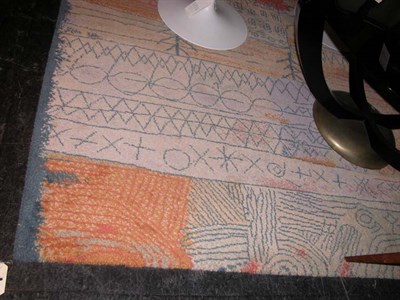 Lot 339 - Rug/Tapestry Paul Klee "Florentinisches...