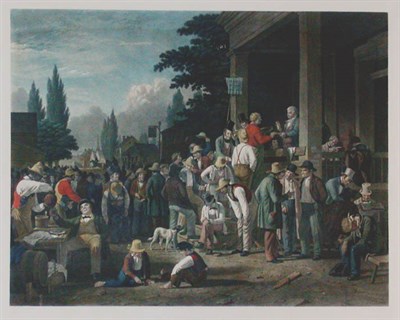 Lot 3087 - After Geoge Caleb Bingham THE COUNTY ELECTION...