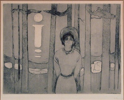 Lot 2260 - Edvard Munch SOMMERNACHT (DIE STIMME)...