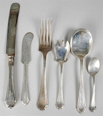 Lot 431A - American Sterling Silver Flatware Service...