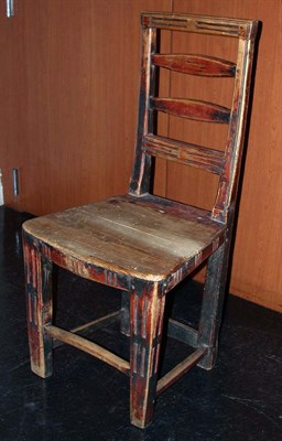 Lot 2186 - Pair of Swedish Painted Side Chairs
