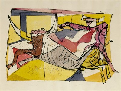 Lot 16 - Romare Bearden American, 1912-1988 WHAT A...