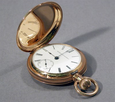 Lot 470 - Gold Hunting Cased Pocket Watch