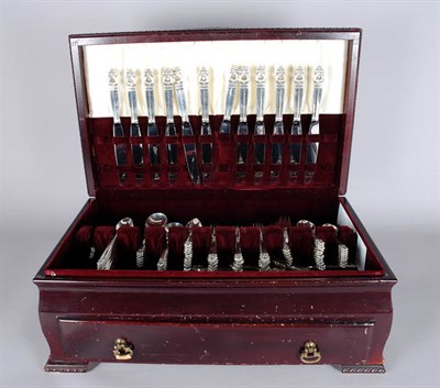 Lot 1504 - International Sterling Silver Flatware Service...