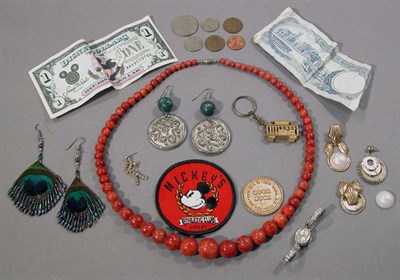 Lot 1 - Group of Jewelry and $2 Bill