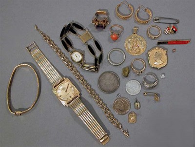 Lot 39 - Group of Jewelry and Coins
