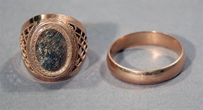 Lot 76 - Two Gold Rings