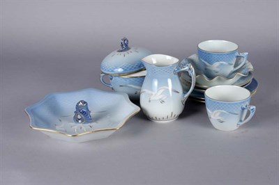 Lot 1590 - Bing & Grondahl Porcelain Partial Tea Service...