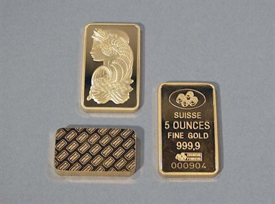 Lot 88 - Group of Gold Bullion Bars