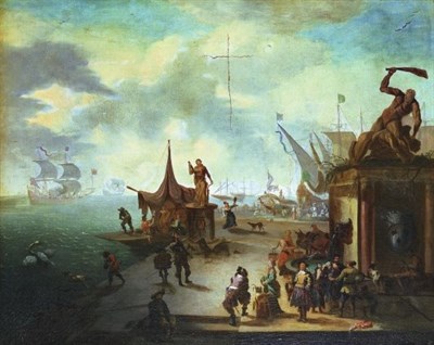 Lot 46 - Jan De Joncker Dutch School, active late 17th...