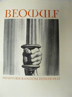 Lot 2032 - BEOWULF Translated by William Ellery Leonard....