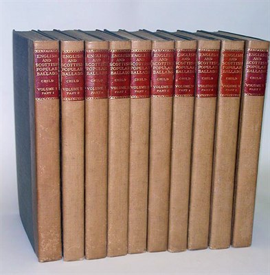 Lot 2043 - CHILD, FRANCIS JAMES The English and Scottish...