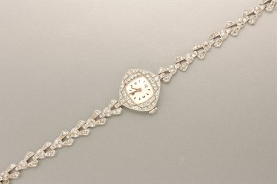 Lot 1315 - Diamond Wristwatch