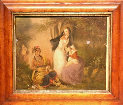 Lot 3002 - Anglo/American School 19th Century TWO CAPTIVE...