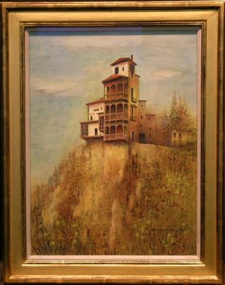 Lot 2028 - Mary Faulconer American, b.1912 CLIFF-SIDE...