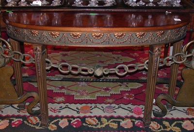 Lot 428 - Georgian Style Mahogany Console Height 30...