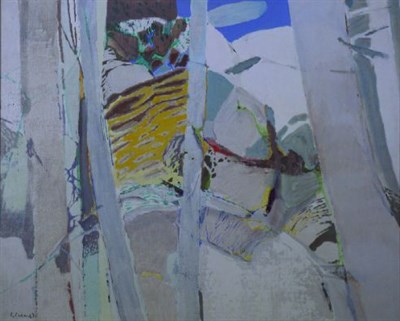 Lot 47 - Gabriel Godard French, b.1933 ARBRES GRIS...