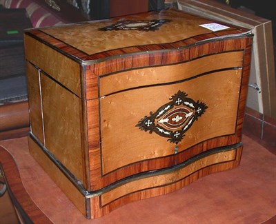Lot 549 - Louis Philippe Inlaid Wood Cave a Liqueur