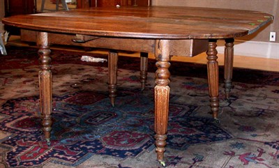 Lot 288 - French Provincial Style Oak Dining Table with...
